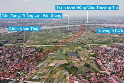 Đường Vành đai 4 sẽ mở theo quy hoạch qua huyện Văn Giang, Hưng Yên