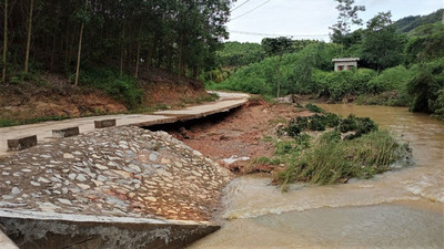 Sơn Động (Bắc Giang) chi gần 3 tỷ đồng sửa chữa một số công trình hư hỏng do mưa, lũ