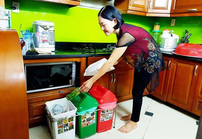 Thành phố Hải Dương: Thí điểm phân loại rác thải sinh hoạt