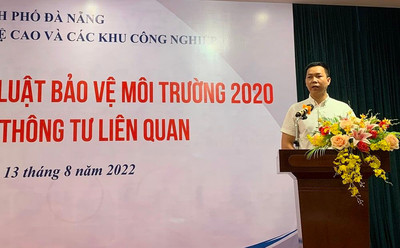 Đà Nẵng tổ chức tập huấn Luật bảo vệ môi trường 2020 trong các Khu công nghiệp