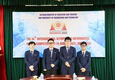 Việt Nam giành 4 huy chương tại Olympic Tin học quốc tế 2022