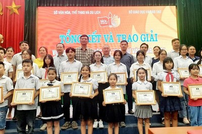 Trao giải cuộc thi "Đại sứ văn hóa đọc" tỉnh Bắc Giang năm 2022