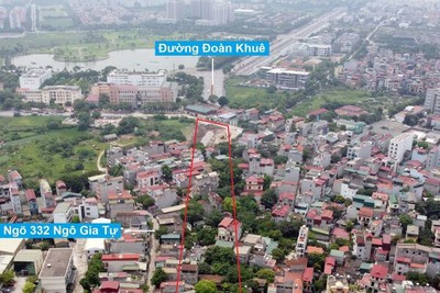 Đường sẽ mở theo quy hoạch ở phường Đức Giang, Long Biên, Hà Nội (phần 3)