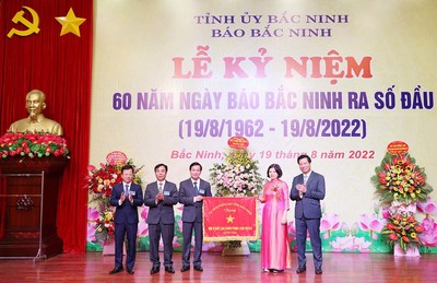 Báo Bắc Ninh kỷ niệm 60 năm ngày ra số đầu (19/8/1962 – 19/8/2022)