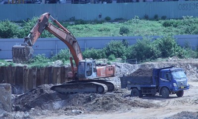 Đà Nẵng: Tạm dừng di chuyển đất đào móng ra khỏi dự án KĐT xanh Bàu Tràm Lakeside