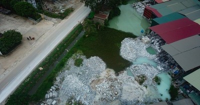 Ô nhiễm môi trường ở làng đá mỹ nghệ lớn nhất xứ Thanh