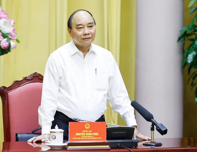 Chủ tịch nước Nguyễn Xuân Phúc làm việc với Thường trực Hội đồng Tư vấn đặc xá