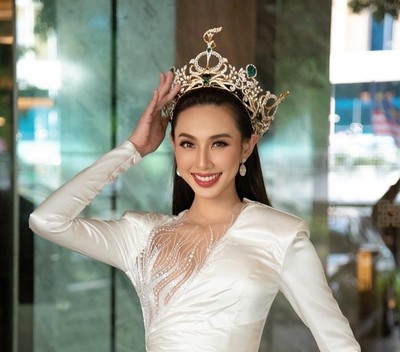 Hoa hậu Thùy Tiên xuất hiện trong đêm chung kết Miss Grand Malaysia 2022