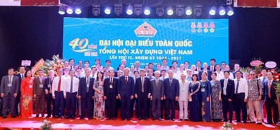 Đại hội đại biểu toàn quốc Tổng hội Xây dựng Việt Nam lần thứ IX nhiệm kỳ 2022 -2027