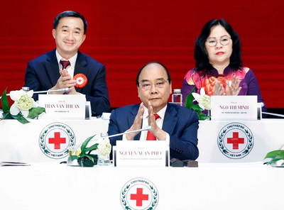 Chủ tịch nước làm Chủ tịch danh dự Hội Chữ thập đỏ Việt Nam khóa XI