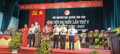 Bắc Giang: Đại hội Hội Khuyến học huyện Tân Yên lần thứ 5, nhiệm kỳ 2022 -2027