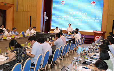 Hội thảo tham vấn về Quy hoạch tỉnh Yên Bái thời kỳ 2021 – 2030, tầm nhìn đến năm 2050