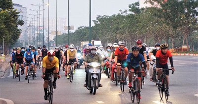 Hà Nội dự tính thí điểm làn đường riêng cho xe đạp