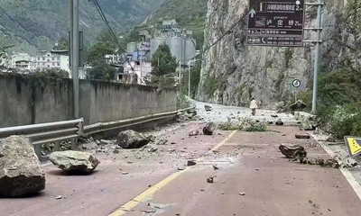 Đã có 46 người chết, hơn 50.000 người phải di dời do động đất ở Trung Quốc