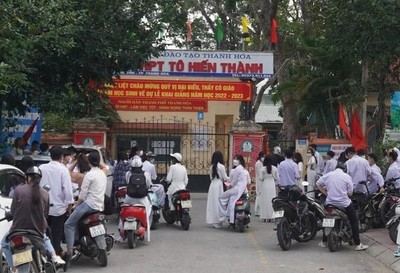 Hiệu trưởng lên tiếng về việc học sinh không được dự lễ khai giảng tại Thanh Hoá