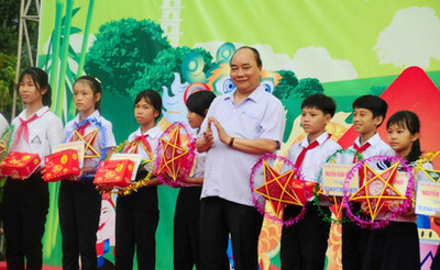 Chủ tịch nước Nguyễn Xuân Phúc gửi thư tới thiếu niên, nhi đồng cả nước dịp Tết Trung thu