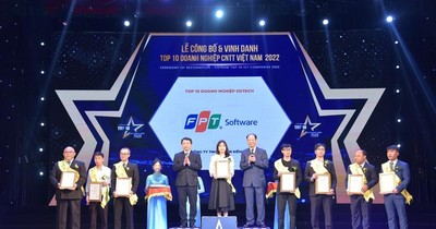 Vinh danh Top 10 doanh nghiệp công nghệ thông tin Việt Nam 2022
