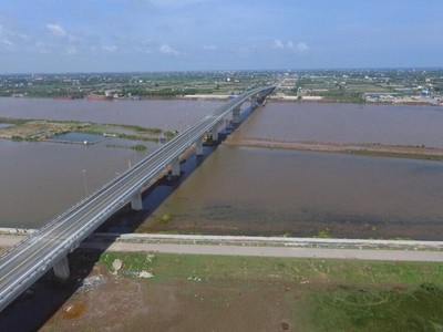 Nam Định : Dự án cầu vượt sông Đáy có tổng vốn đầu tư 1.450 tỷ đồng