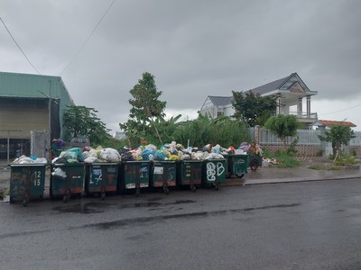 Kiên Giang: Điểm tập kết rác gây ô nhiễm môi trường