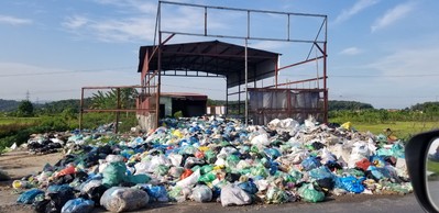 Huyện Thủy Nguyên: Rác thải không được thu gom, gây ô nhiễm môi trường