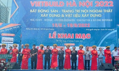 Triển lãm quốc tế Vietbuild Hà Nội 2022 lần thứ hai tại Hà Nội
