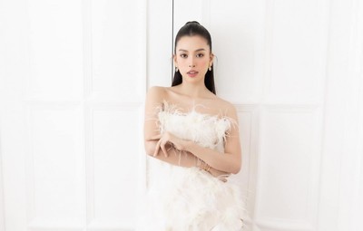 Hoa hậu Tiểu Vy khoe nhan sắc rạng rỡ khi hóa công chúa ngọt ngào