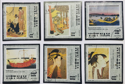 Sự giao lưu văn hóa Việt - Nhật được giới thiệu trên tem bưu chính Việt Nam