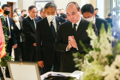 Chủ tịch nước Nguyễn Xuân Phúc sẽ dự lễ quốc tang cố Thủ tướng Nhật Bản Abe Shinzo