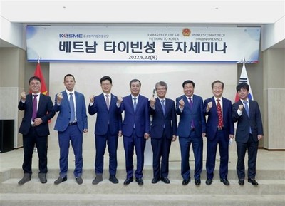 Tỉnh Thái Bình tổ chức Hội nghị xúc tiến đầu tư tại Hàn Quốc