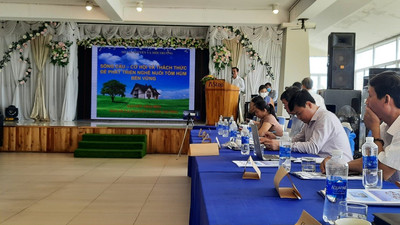 Hội thảo đánh giá dự án xử lý ô nhiễm môi trường vịnh Xuân Đài, Phú Yên