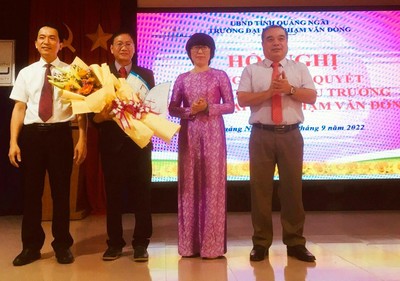 Trường Đại học Phạm Văn Đồng bổ nhiệm Phó Hiệu trưởng