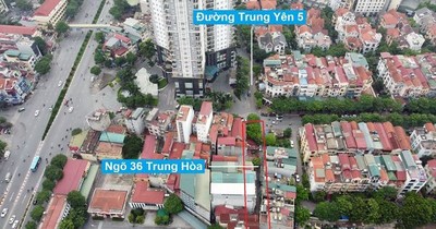 Đường sẽ mở theo quy hoạch ở phường Trung Hòa, Cầu Giấy, Hà Nội (phần 1)