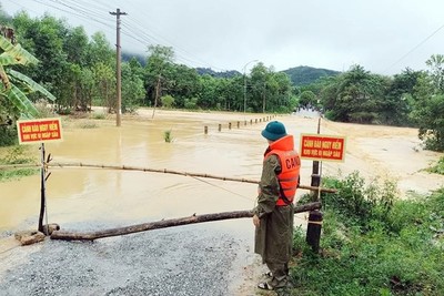 Hà Tĩnh: 83 trường học tại huyện Hương Sơn, Hương Khê nghỉ học để đảm bảo an toàn cho học sinh
