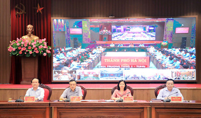 Thường trực Thành ủy Hà Nội giao ban về phát triển khu, cụm công nghiệp