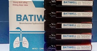 Vi phạm chất lượng mức độ 2, thuốc Batiwell bị thu hồi toàn quốc