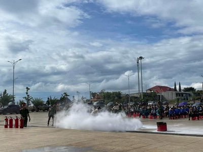 Đắk Nông: Huyện Đắk Song tổ chức lễ phát động phong trào toàn dân PCCC