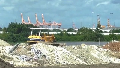 Hải Phòng: Kiểm tra một số doanh nghiệp vận chuyển chất thải từ khu công nghiệp ra môi trường