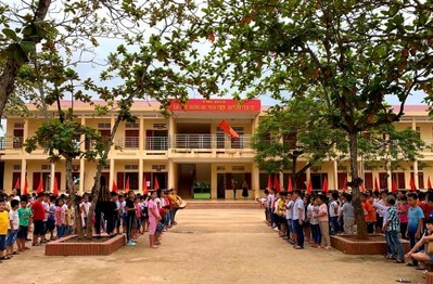 Triệu Sơn (Thanh Hoá): Nỗ lực xây dựng trường lớp xanh, sạch, đẹp