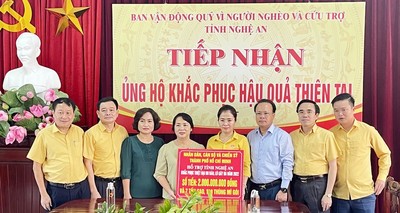 TP.HCM hỗ trợ người dân Nghệ An 2 tỷ đồng để khắc phục hậu quả mưa lũ