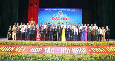 Nguyên Phó Chủ tịch HĐND tỉnh tái cử chức Chủ tịch Hiệp hội Doanh nghiệp tỉnh Bắc Giang