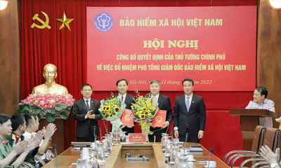 Bổ nhiệm 2 Phó Tổng Giám đốc Bảo hiểm xã hội Việt Nam