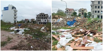 Nhiều vi phạm tại Dự án Khu nhà ở thấp tầng phía Nam đường 72 m xã Nghi Phú,TP Vinh