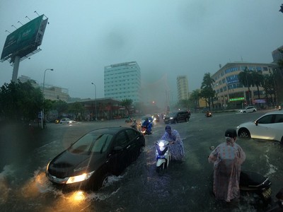 Đà Nẵng cảnh báo cấp 1 rủi ro thiên tai do mưa lớn