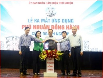 Quận Phú Nhuận, TP.HCM: Triển khai ứng dụng đồng hành cùng doanh nghiệp