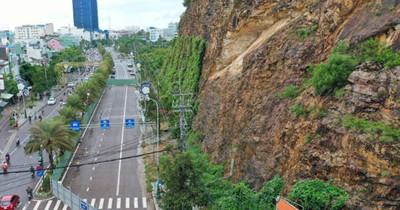 Bình Định chi hơn 65 tỉ đồng khắc phục sạt lở núi tại cửa ngõ vào TP Quy Nhơn