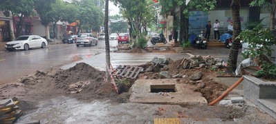 Ô nhiễm, mất an toàn giao thông tại 2 dự án chỉnh trang, cải tạo đường phố ở TP Bắc Ninh