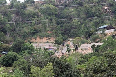 Cam Ranh (Khánh Hòa): Xử lý các trường hợp vi phạm về đất đai, xây dựng tại khu vực núi Hòn Rồng