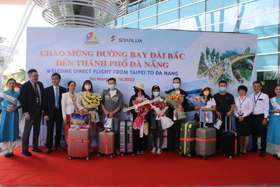 170 du khách Đài Loan đầu tiên tới Đà Nẵng kể từ khi bùng dịch Covid-19
