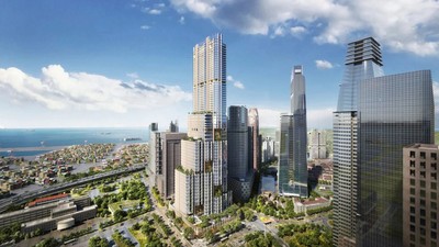 Ra mắt tòa nhà chọc trời siêu cao đầu tiên ở Singapore