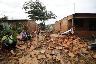 Colombia: Ban bố tình trạng thảm hoạ trên toàn quốc do mưa lớn